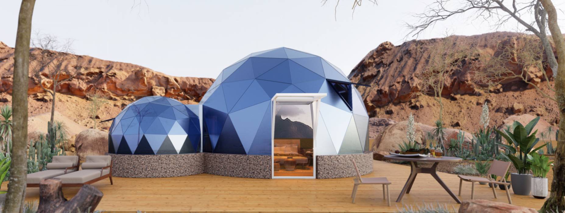 运城球形智能光伏玻璃星空房